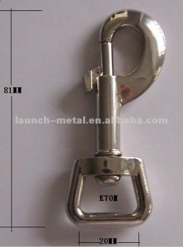 zinc alloy dog swivel clip