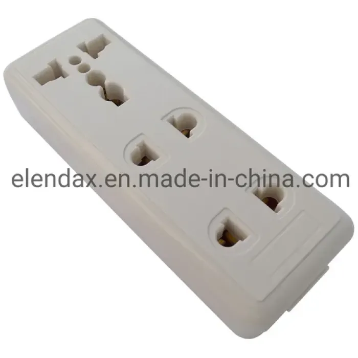 Stopkontak Soket Tipe Permukaan Penggunaan Ganda 10A 250V AE7003