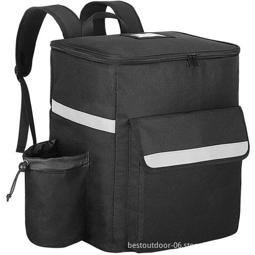 Insulated Soft Ice Cooler Bag for Picnic and Camping - Lunch Bag & Food Delivery Backpack