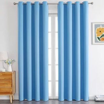Double-sided non-glossy curtain fabric