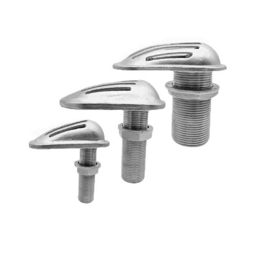 Stainless Steel Marine Grade Boat Accessories: Yacht Intake Strainer