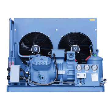 उच्च तापमान 20hp एयर-कूल्ड और वॉटर-कूल्ड रेफॉम्प पिस्टन प्रशीतन इकाइयाँ