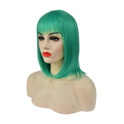 Factory Price Fashion Synthetic Short bobo  head Wigs