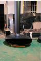 hanging round shape wood stove fireplace