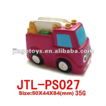 Rubber car squirt toy