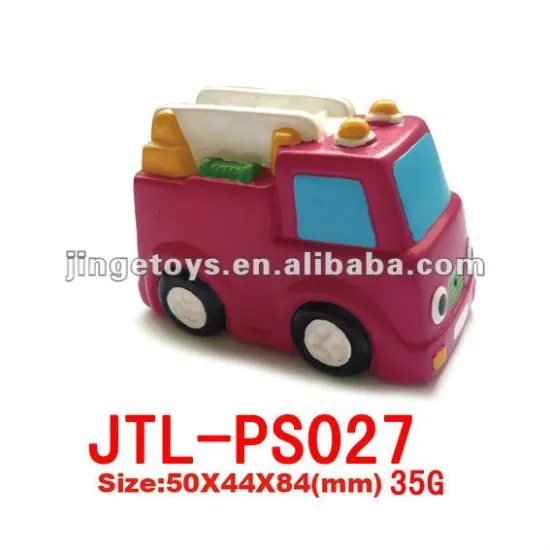 Rubber car squirt toy