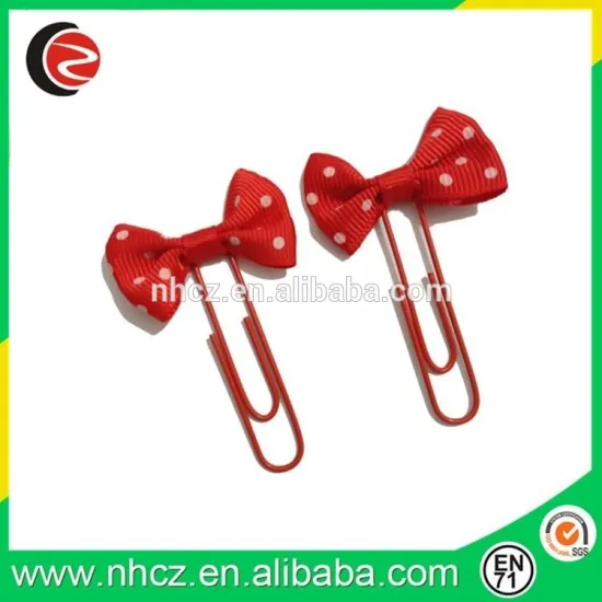 Red Bowknot Ribbon Bookmark