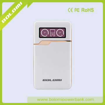 LCD display Newest power bank 10000mah External emergency battery,Mobile Phone Charger Portable Phone Charging Station