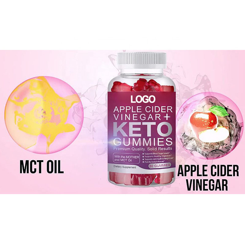 OEM ODM Factory Supplier Custom Flavor Organic Keto Apple Cider Vinegar Gummies Weight Loss