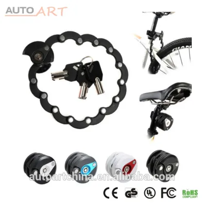 2016 Anti Theft bike lock Hamburg Lock Foldable Chain Lock