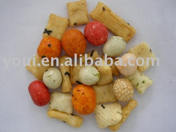 Rice Crackers &amp; Peanuts Mixed