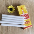 Bright Light Yellow Box White Wax Candles