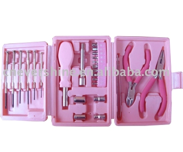 26pc pink tool sets