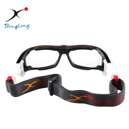 2016 OEM basketball dribbling glasses resistance PC frame sport volleyball glasses myopia eye safety basketball glasses