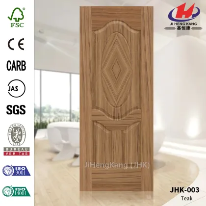 New Design Solid Wooden Teak Masonite Interior Doors