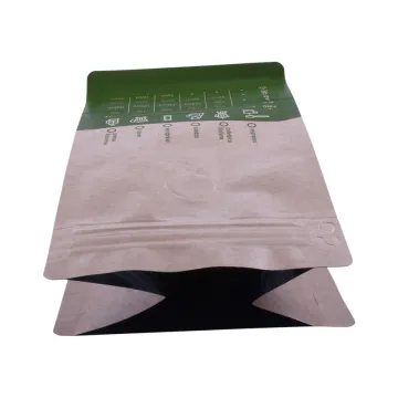 Waterproof Matt Laminate kraft paper zip lock bag