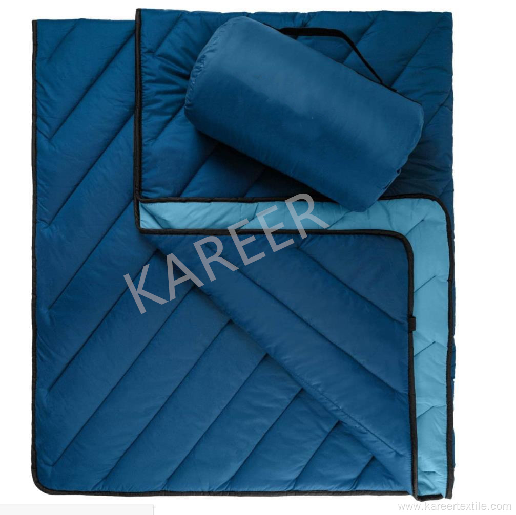 Ultralight winter warm waterproof down travel Blanket