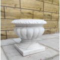 Sophisticated Marble Planter for Living Spaces