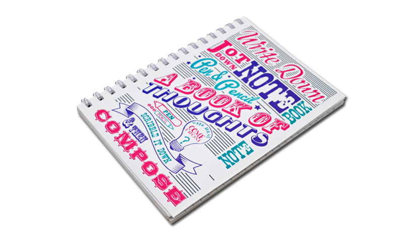 Cheap Creative Exercise Book Writing Notebook