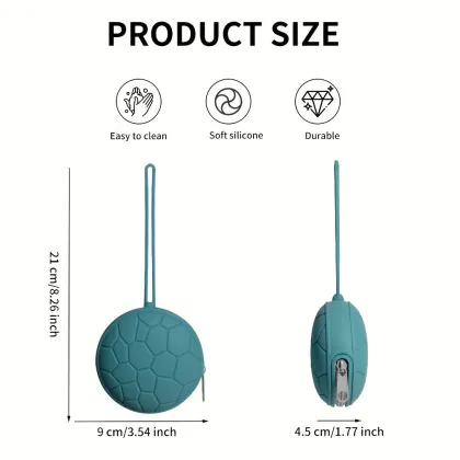 Silicone Pacifier Holder Case - Portable Pacifier Cover Pouch Bag