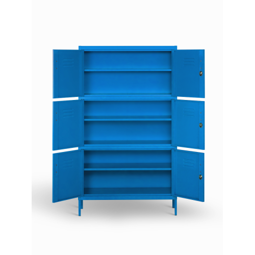 Utility Blue Metal Storage Cabinets