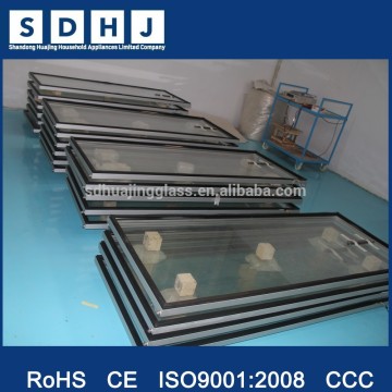 CE Certificate Refrigerator Sliding Glass Door With Aluminium Alloy Frame