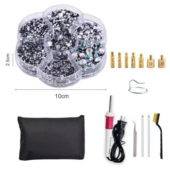 New Style Home DIY Rhinestone Hot Fix Applicator Tool Kit