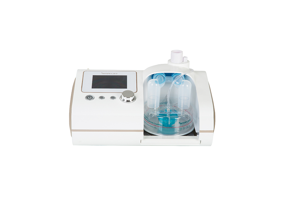 HFNC con compresor de aire humidificador