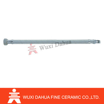 Heavy Reinforced 2014 Wholesale latest bathroom accessory 1 inch stainless steel flexible hose pipe