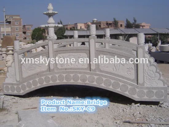 SKY-C9 granite G681 decorative garden stone bridges
