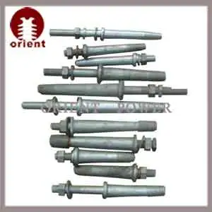 Aisladores tipo espiga con pin