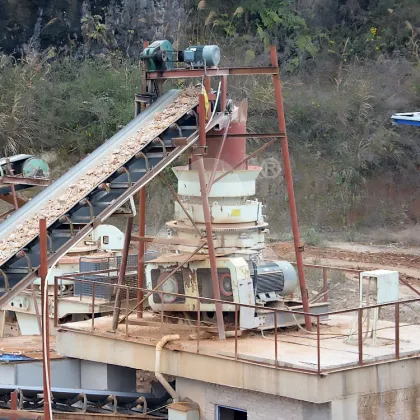 Iron Ore Crusher Plant for Sale: Mining Gold, Titanium, Ore, River Stone Hydraulic Cone Crushing Machine Price