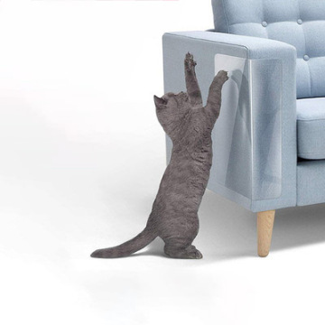 Transparent Frosted Removable PVC Cat Scratch Protector Sticker for Furniture