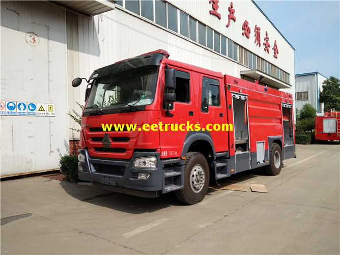 HOWO Heavy Duty Fire Trucks