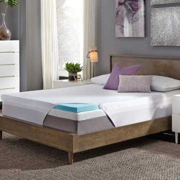 Comfity Affordable King Gel Foam Mattress Topper