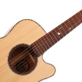 Guitarra de madera contrachapada de madera de madera mate de 36 pulgadas de marca de 36 pulgadas