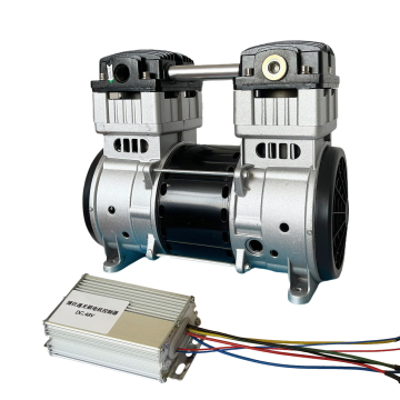 Industrial BLDC Vacuum Pump - Small, Oil-Free, 24V/48V/72V
