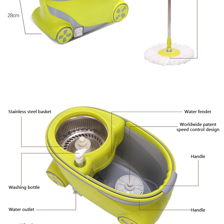 SPIN MOP SIZE