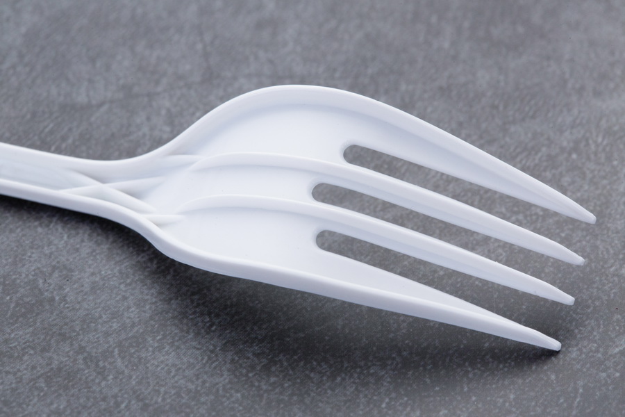 White Plastic Knives Forks Spoons Cutlery Set Party