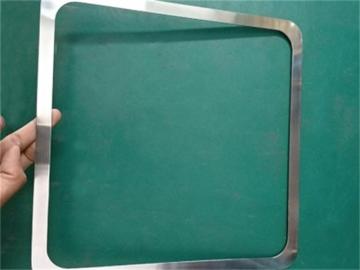 Square wafer frame