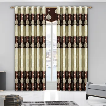 Luxury Blackout Jacquard Curtains for Living Room