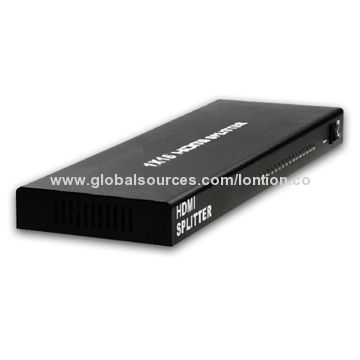 1x16 HDMI Splitter, Supports Highest Video Resolution 1080p