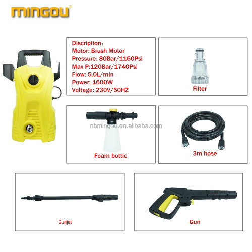 Moteur de brosse à carbone de lave-auto