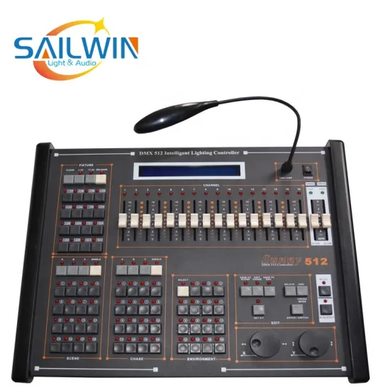 Disco Stage Light Sunny 512 Console DMX512 Controller Manual