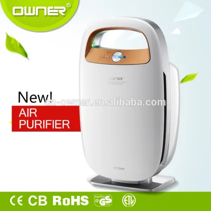 Big room air purifier for removal of formaldehyde