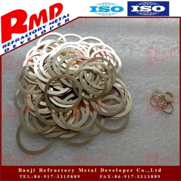 Factory manufacture silver copper AgCu alloy parts