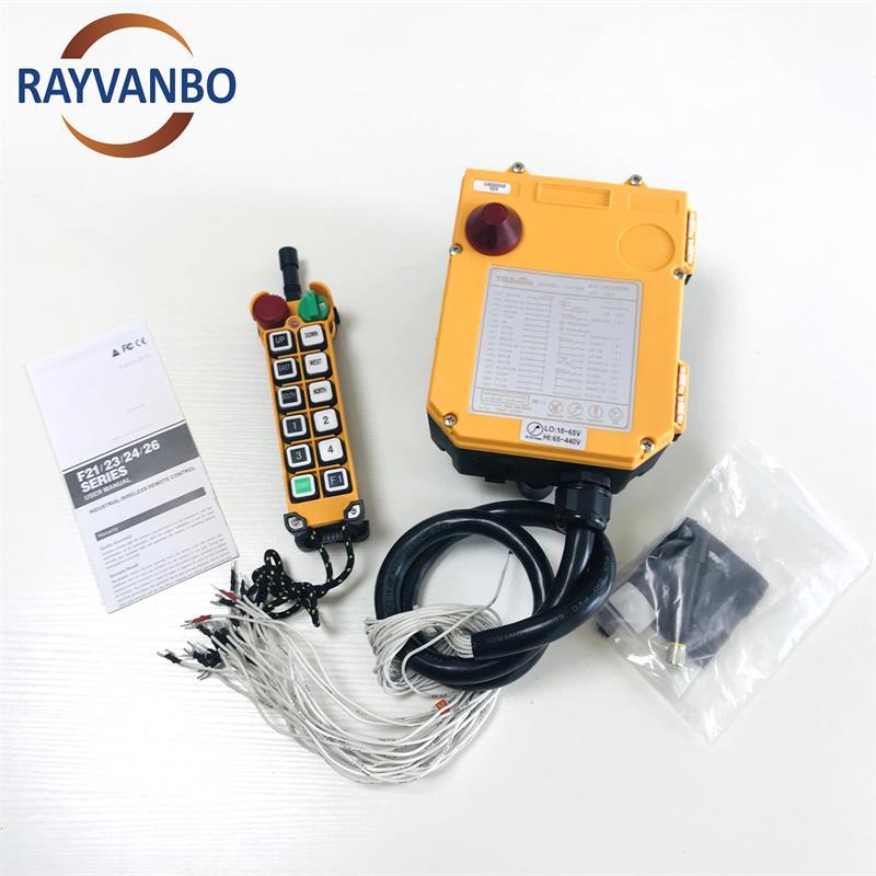 High-Quality F24-12D Push Button Wireless Remote Control for Hoist: Durability and Performance