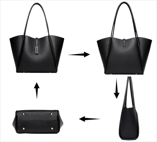 PU commuter bag for trendy women