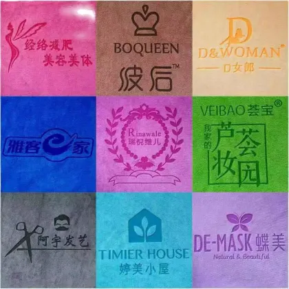 Wholesale Purple and Black Sports Towels for Training