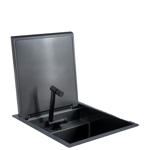Workstation Sink Bar Sink neFold faucet, chifukidzo